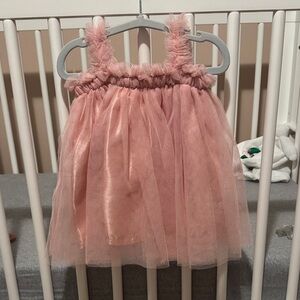 Adorable Pink Tulle Baby Dress